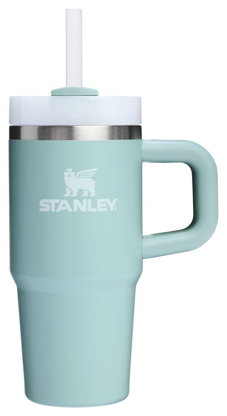 Stanley Quencher H2.0 Tumbler with Handle and Straw 40 oz | Flowstate 3-Position Lid | Cup Holder Compatible for Travel | Insulated Stainless Steel Cup | BPA-Free | Cherry Blossom