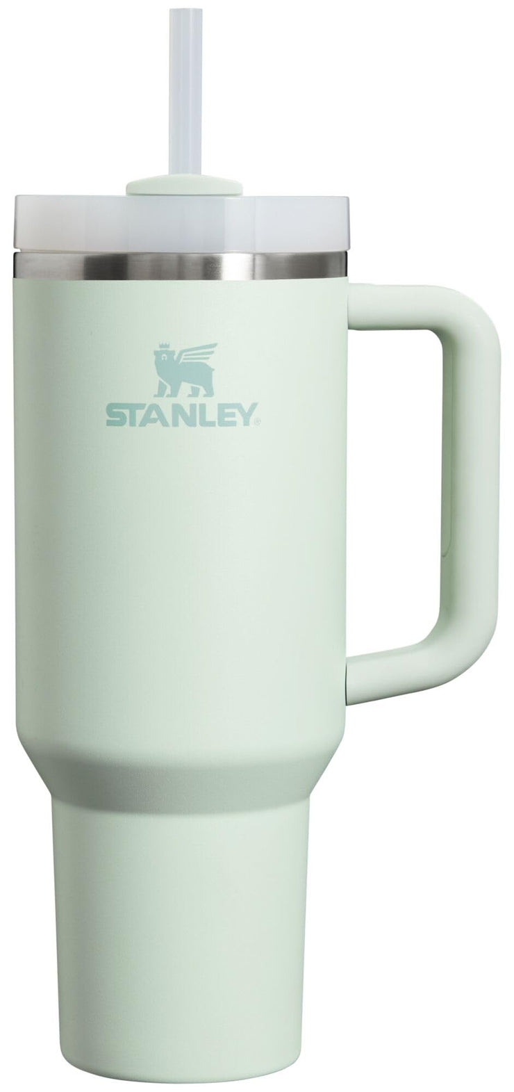 Stanley Quencher H2.0 Tumbler with Handle and Straw 40 oz | Flowstate 3-Position Lid | Cup Holder Compatible for Travel | Insulated Stainless Steel Cup | BPA-Free | Cherry Blossom