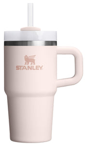 Stanley Quencher H2.0 Tumbler with Handle and Straw 40 oz | Flowstate 3-Position Lid | Cup Holder Compatible for Travel | Insulated Stainless Steel Cup | BPA-Free | Cherry Blossom