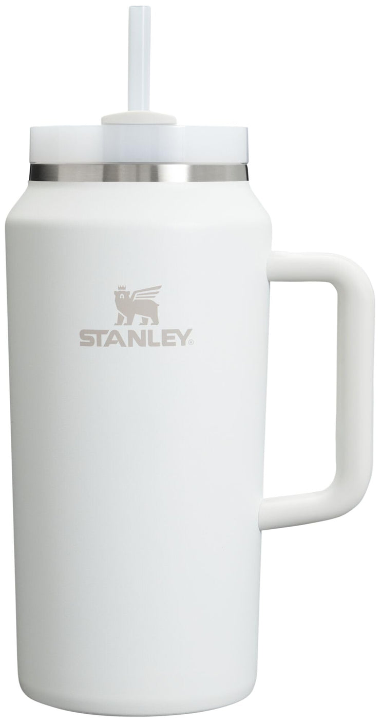 Stanley Quencher H2.0 Tumbler with Handle and Straw 40 oz | Flowstate 3-Position Lid | Cup Holder Compatible for Travel | Insulated Stainless Steel Cup | BPA-Free | Cherry Blossom