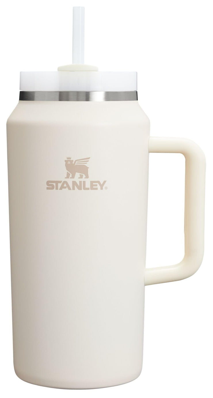 Stanley Quencher H2.0 Tumbler with Handle and Straw 40 oz | Flowstate 3-Position Lid | Cup Holder Compatible for Travel | Insulated Stainless Steel Cup | BPA-Free | Cherry Blossom