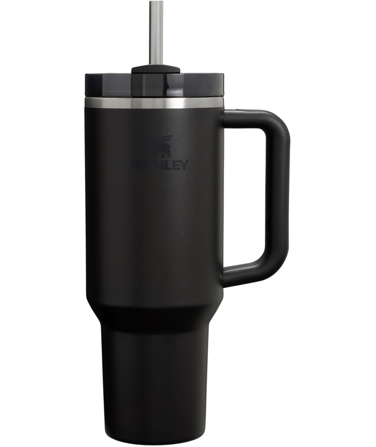 Stanley Quencher H2.0 Tumbler with Handle and Straw 40 oz | Flowstate 3-Position Lid | Cup Holder Compatible for Travel | Insulated Stainless Steel Cup | BPA-Free | Cherry Blossom