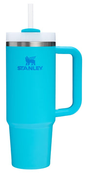 Stanley Quencher H2.0 Tumbler with Handle and Straw 40 oz | Flowstate 3-Position Lid | Cup Holder Compatible for Travel | Insulated Stainless Steel Cup | BPA-Free | Cherry Blossom