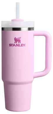 Stanley Quencher H2.0 Tumbler with Handle and Straw 40 oz | Flowstate 3-Position Lid | Cup Holder Compatible for Travel | Insulated Stainless Steel Cup | BPA-Free | Cherry Blossom