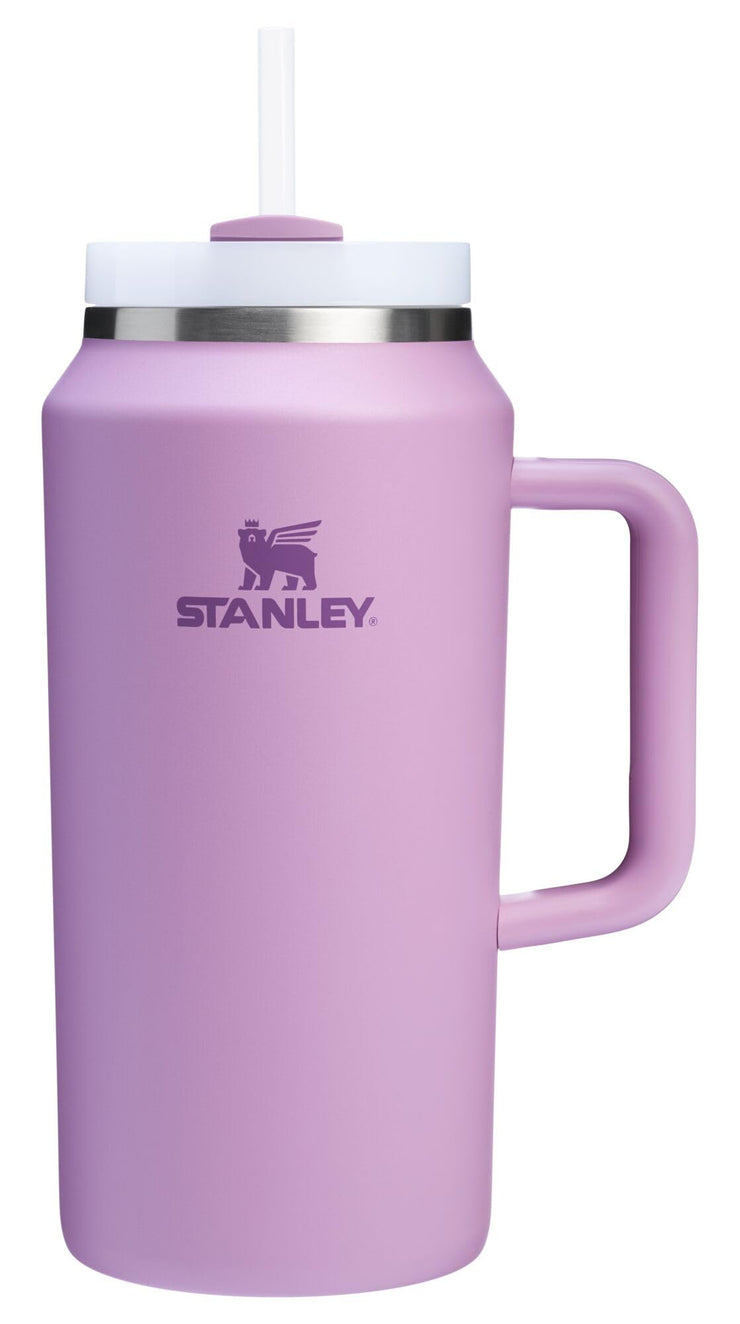 Stanley Quencher H2.0 Tumbler with Handle and Straw 40 oz | Flowstate 3-Position Lid | Cup Holder Compatible for Travel | Insulated Stainless Steel Cup | BPA-Free | Cherry Blossom