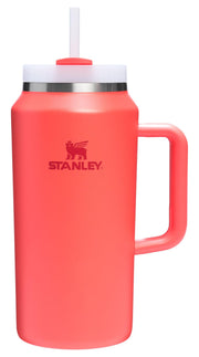 Stanley Quencher H2.0 Tumbler with Handle and Straw 40 oz | Flowstate 3-Position Lid | Cup Holder Compatible for Travel | Insulated Stainless Steel Cup | BPA-Free | Cherry Blossom