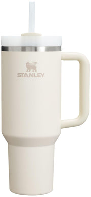 Stanley Quencher H2.0 Tumbler with Handle and Straw 40 oz | Flowstate 3-Position Lid | Cup Holder Compatible for Travel | Insulated Stainless Steel Cup | BPA-Free | Cherry Blossom