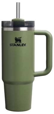 Stanley Quencher H2.0 Tumbler with Handle and Straw 40 oz | Flowstate 3-Position Lid | Cup Holder Compatible for Travel | Insulated Stainless Steel Cup | BPA-Free | Cherry Blossom