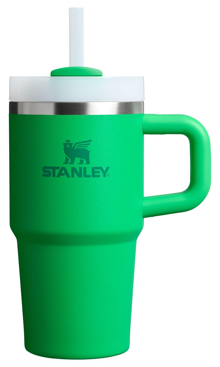 Stanley Quencher H2.0 Tumbler with Handle and Straw 40 oz | Flowstate 3-Position Lid | Cup Holder Compatible for Travel | Insulated Stainless Steel Cup | BPA-Free | Cherry Blossom