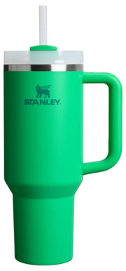 Stanley Quencher H2.0 Tumbler with Handle and Straw 40 oz | Flowstate 3-Position Lid | Cup Holder Compatible for Travel | Insulated Stainless Steel Cup | BPA-Free | Cherry Blossom