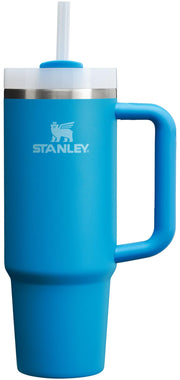 Stanley Quencher H2.0 Tumbler with Handle and Straw 40 oz | Flowstate 3-Position Lid | Cup Holder Compatible for Travel | Insulated Stainless Steel Cup | BPA-Free | Cherry Blossom