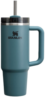 Stanley Quencher H2.0 Tumbler with Handle and Straw 40 oz | Flowstate 3-Position Lid | Cup Holder Compatible for Travel | Insulated Stainless Steel Cup | BPA-Free | Cherry Blossom