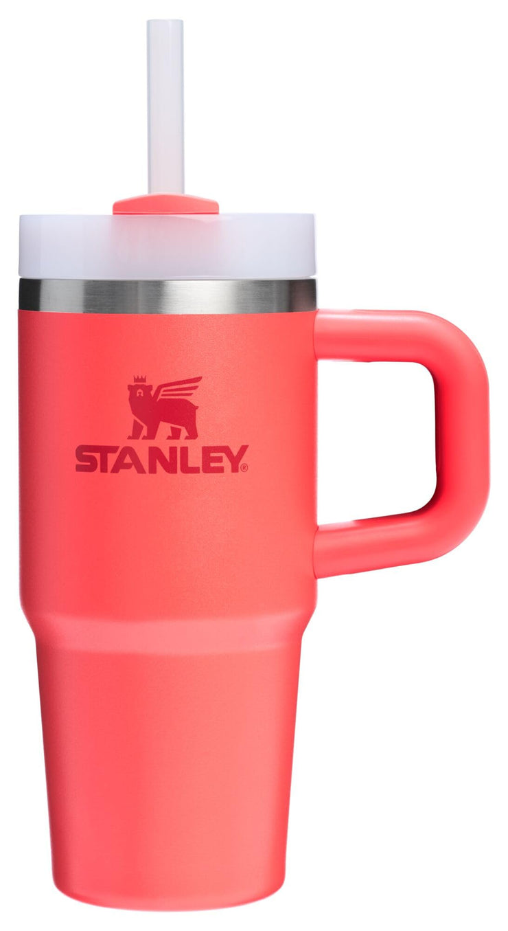 Stanley Quencher H2.0 Tumbler with Handle and Straw 40 oz | Flowstate 3-Position Lid | Cup Holder Compatible for Travel | Insulated Stainless Steel Cup | BPA-Free | Cherry Blossom