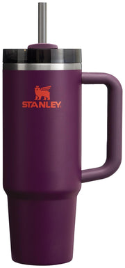 Stanley Quencher H2.0 Tumbler with Handle and Straw 40 oz | Flowstate 3-Position Lid | Cup Holder Compatible for Travel | Insulated Stainless Steel Cup | BPA-Free | Cherry Blossom