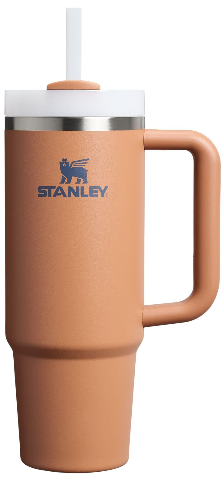 Stanley Quencher H2.0 Tumbler with Handle and Straw 40 oz | Flowstate 3-Position Lid | Cup Holder Compatible for Travel | Insulated Stainless Steel Cup | BPA-Free | Cherry Blossom