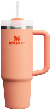 Stanley Quencher H2.0 Tumbler with Handle and Straw 40 oz | Flowstate 3-Position Lid | Cup Holder Compatible for Travel | Insulated Stainless Steel Cup | BPA-Free | Cherry Blossom