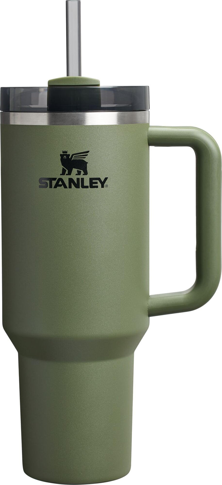 Stanley Quencher H2.0 Tumbler with Handle and Straw 40 oz | Flowstate 3-Position Lid | Cup Holder Compatible for Travel | Insulated Stainless Steel Cup | BPA-Free | Cherry Blossom