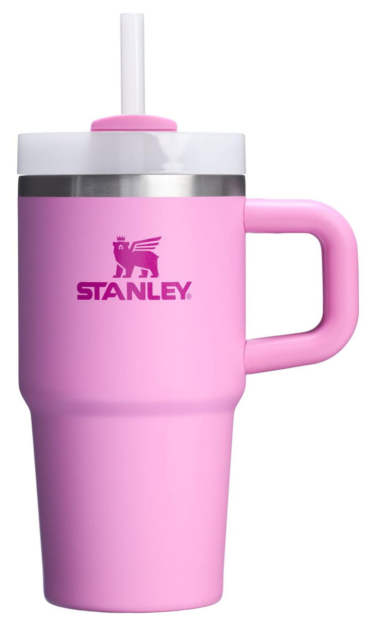 Stanley Quencher H2.0 Tumbler with Handle and Straw 40 oz | Flowstate 3-Position Lid | Cup Holder Compatible for Travel | Insulated Stainless Steel Cup | BPA-Free | Cherry Blossom